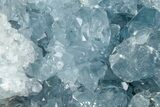 Sparkly Celestine (Celestite) Geode - Beautiful Crystals #229601-1